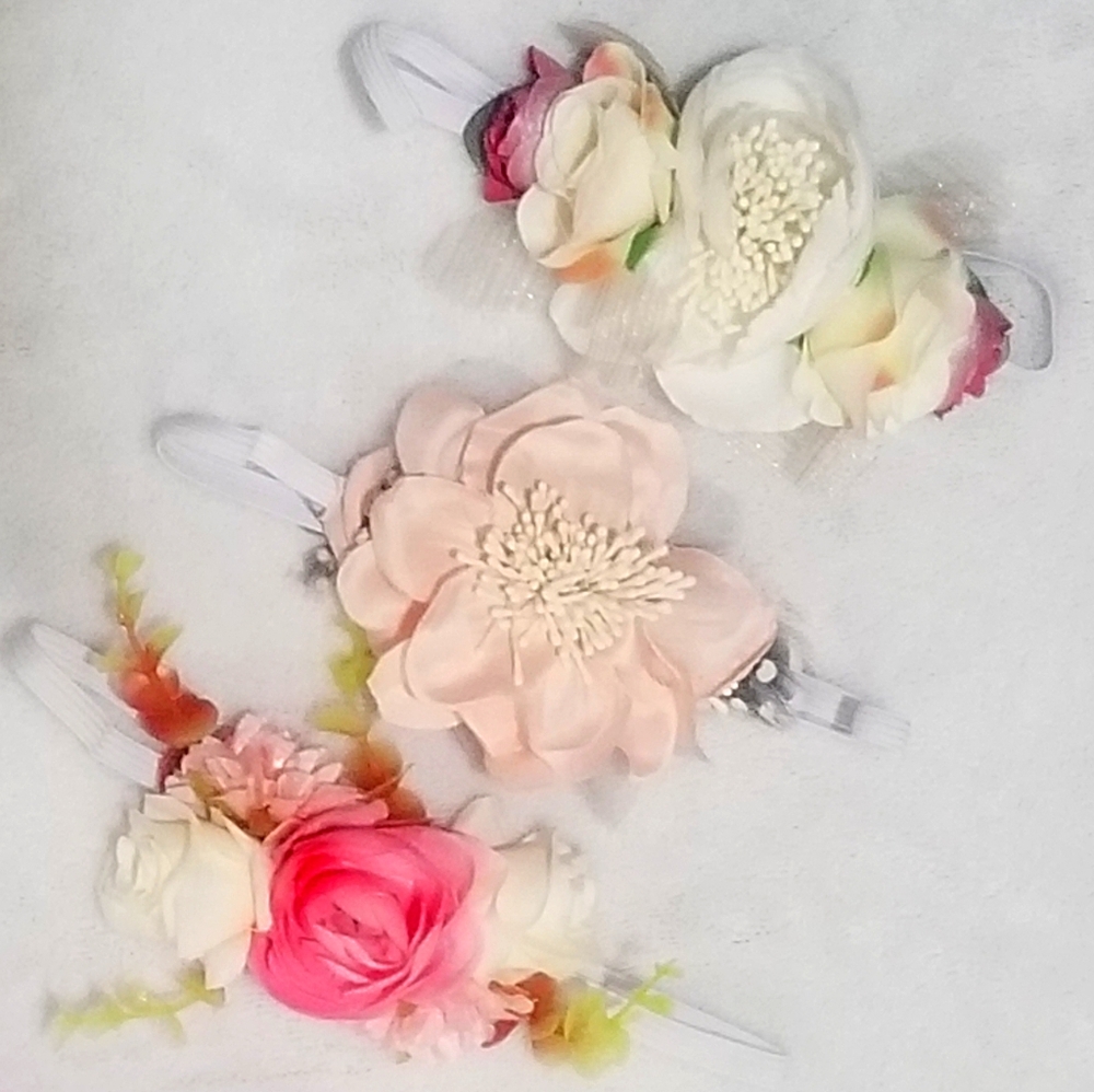 Boutique Floral&Feather Headbands🧚🏼‍♀️🌺🌷💮